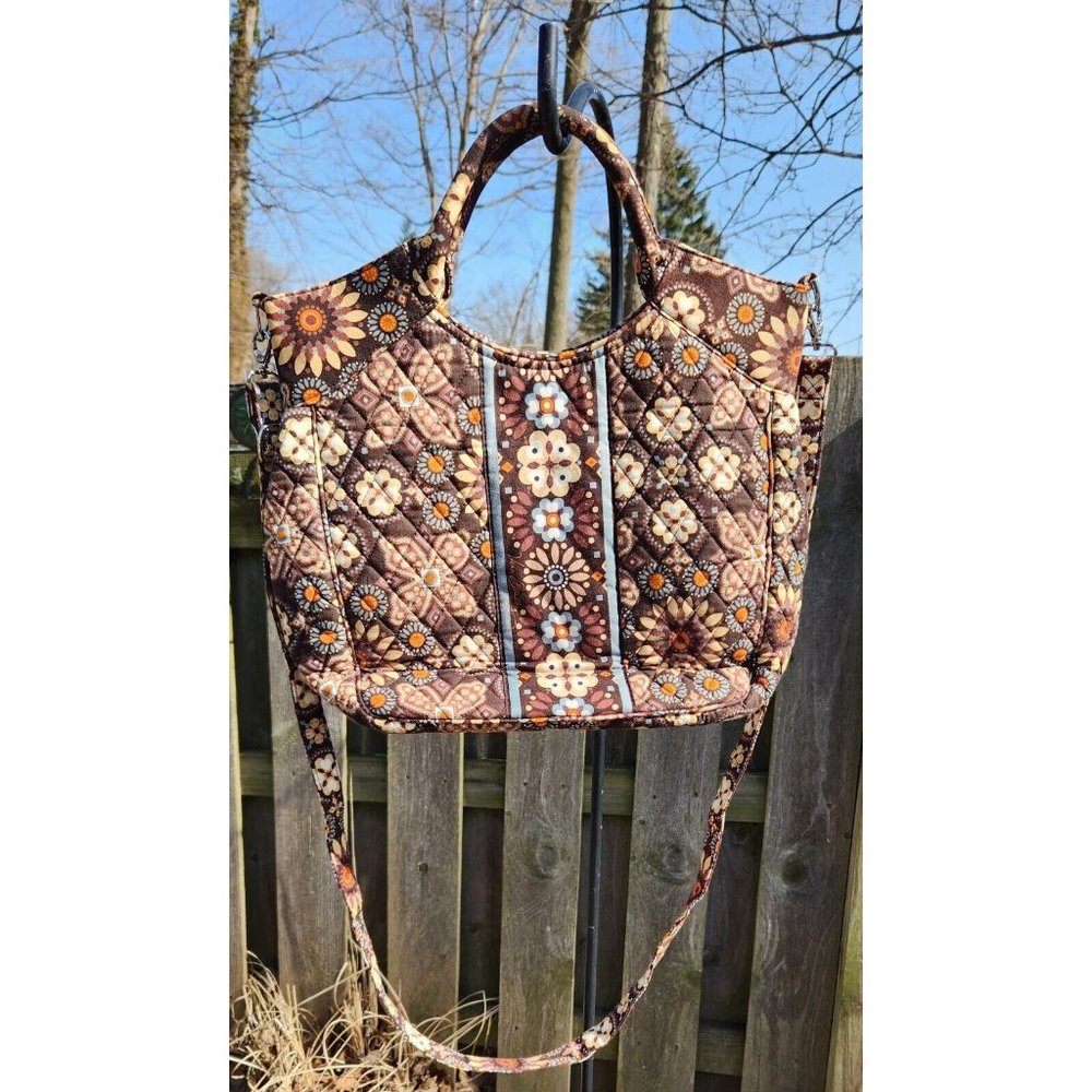 Vera Bradley Tote Shoulder Bag Purse Satchel Canyon Abby